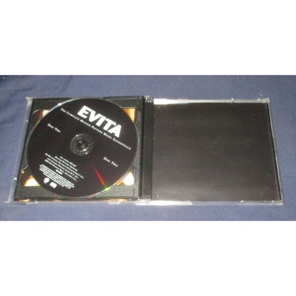 Evita - Motion Picture Music Soundtrack (Double CD, 1996, Warner Bros Records) - Picture 3 of 4